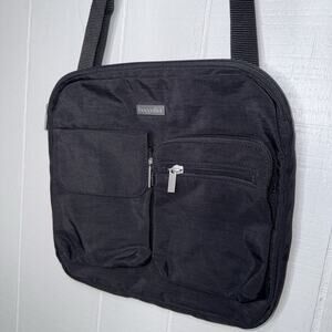 Baggallini Canyon Bagg Black Nylon Crossbody NWT